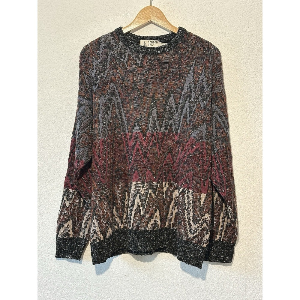 Men's Multicolor Patterned Sweater